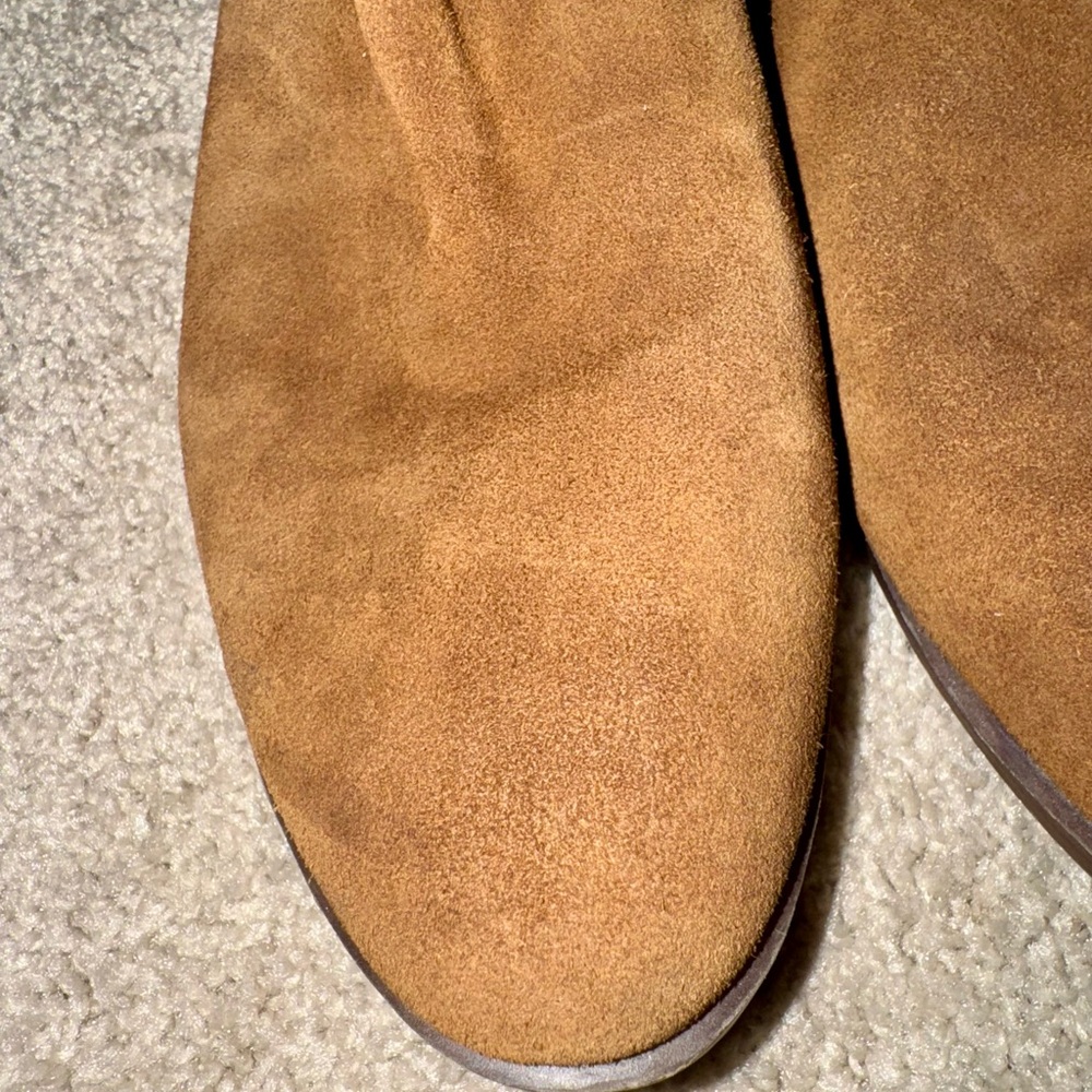 🤎Like New Nine West Vintage America Tan Suede Mid Calf Boots – Size 9🤎 - Picture 6 of 6